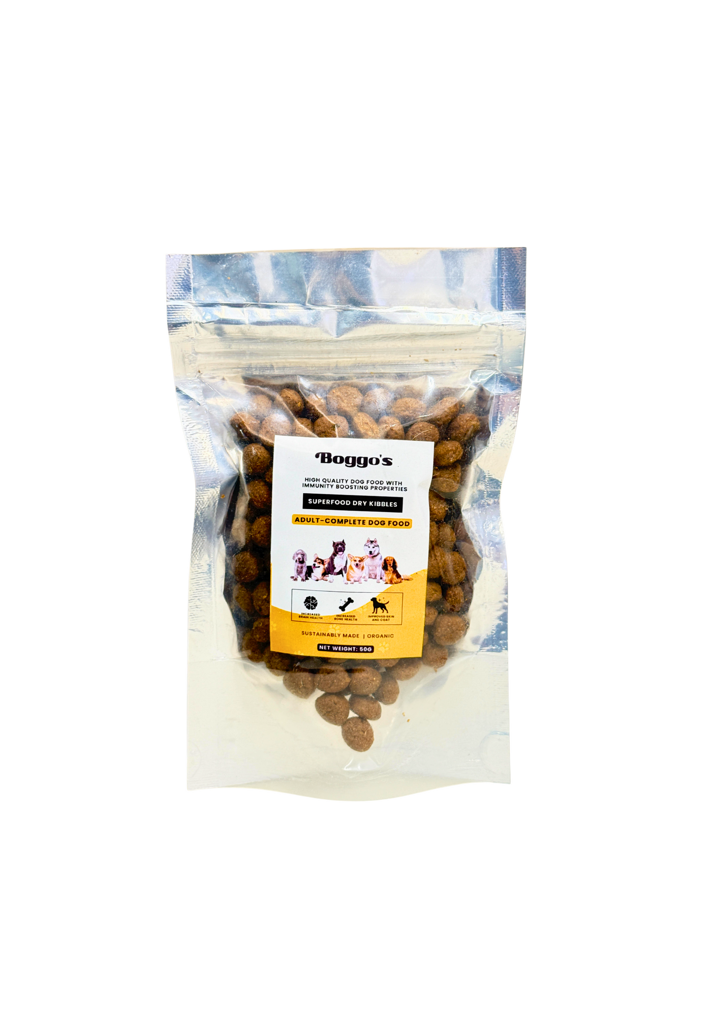 Boggos Trial Pack – 100g Sample | Chicken + BSFL | Test Delicious, Vet-Formulated Nutrition!
