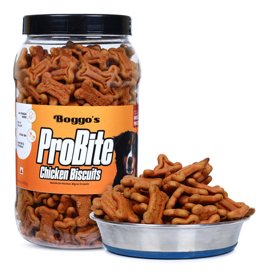 ProBite Chicken Biscuits | High-Protein, Gut-Friendly Dog Treats (450g)