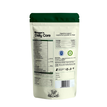 Daily Core Digestive Support Powder for Dogs | 100g