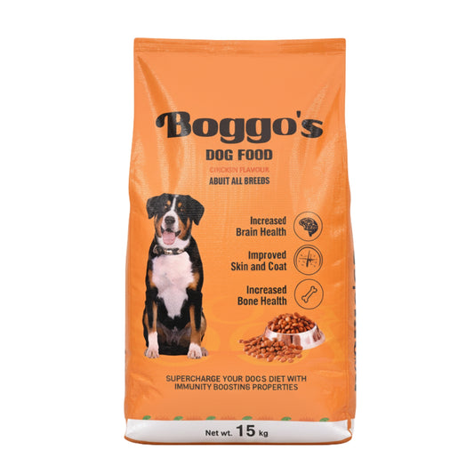 Premium Dry Dog Food For Adult Dogs | 15kg | Complete and Balanced Diet | Fortified with Insect Protein