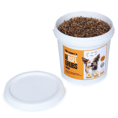 Boggos Dried BSFL Grubs