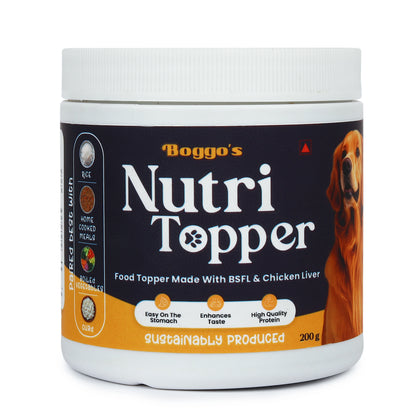 Nutri Topper Taste Plus | Dog Food Topper BSFL and Chicken Liver, 200g