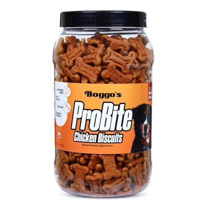 ProBite Chicken Biscuits | High-Protein, Gut-Friendly Dog Treats (450g)