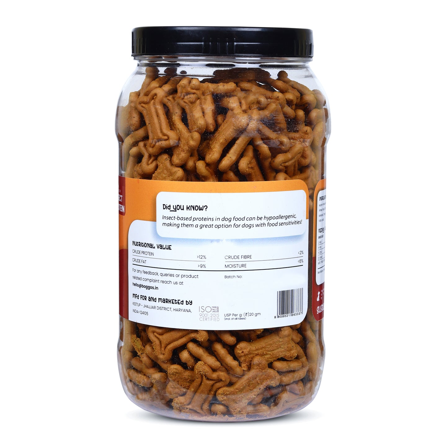 ProBite Lamb Biscuits | High-Protein, Gut-Friendly Dog Treats (450g)