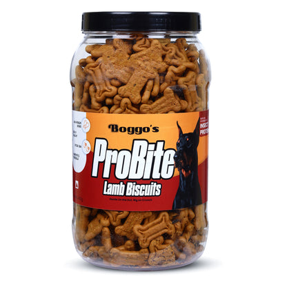 ProBite Lamb Biscuits | High-Protein, Gut-Friendly Dog Treats (450g)