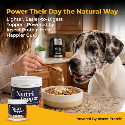 Nutri Topper Taste Plus | Dog Food Topper BSFL and Chicken Liver, 200g