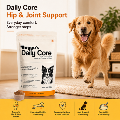 Daily Core Hip & Joint Support Powder for Dogs | 100g