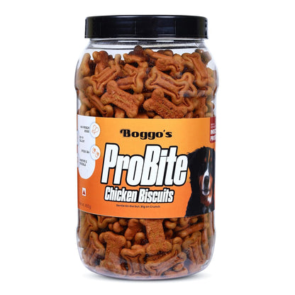 ProBite Chicken Biscuits | High-Protein, Gut-Friendly Dog Treats (450g)