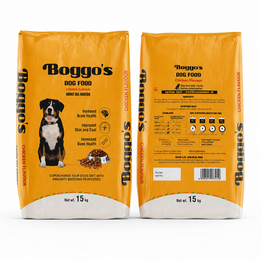 Complete Dog Food | 15kg | Chicken & Rice + BSFL | Delicious Taste, Vet-Formulated Nutrition!