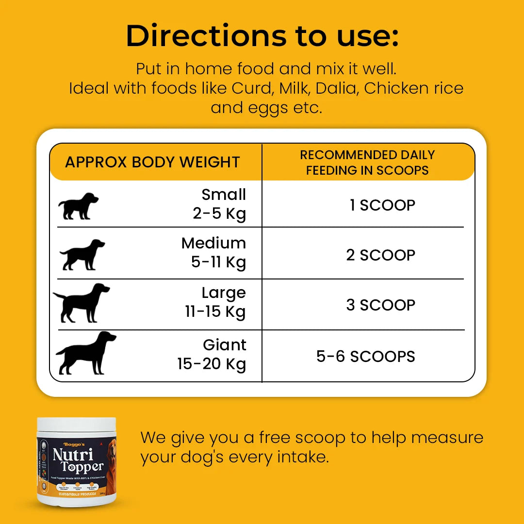 Nutri Topper Taste Plus | Dog Food Topper BSFL and Chicken Liver, 200g